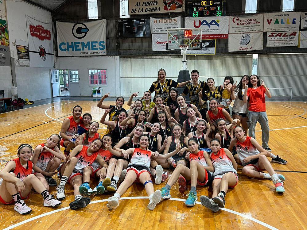 Tigresas U14 campeonas provinciales 2023