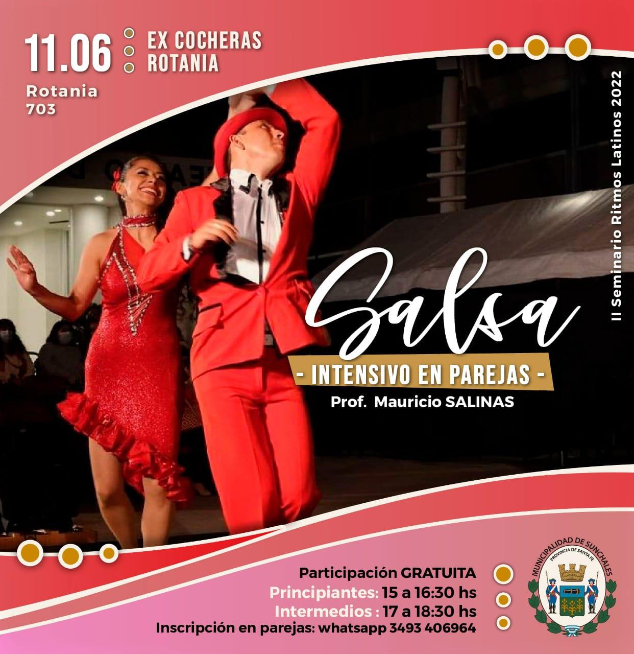 taller de salsa en parejas