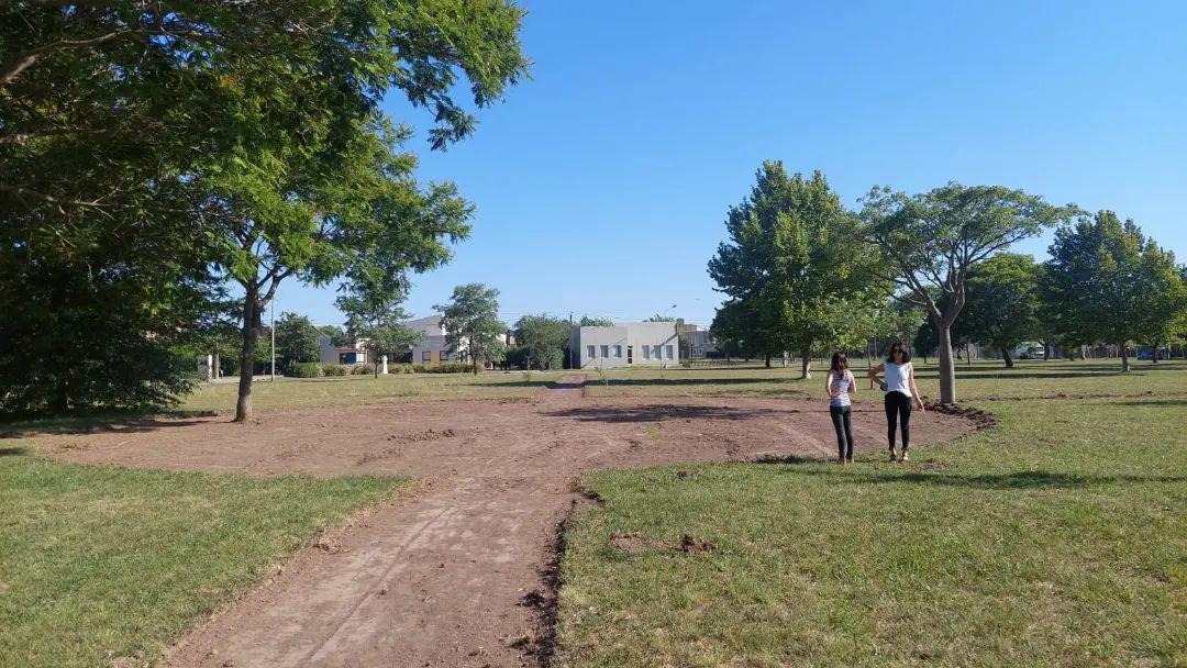 Avance jardin y huerto terapeutico