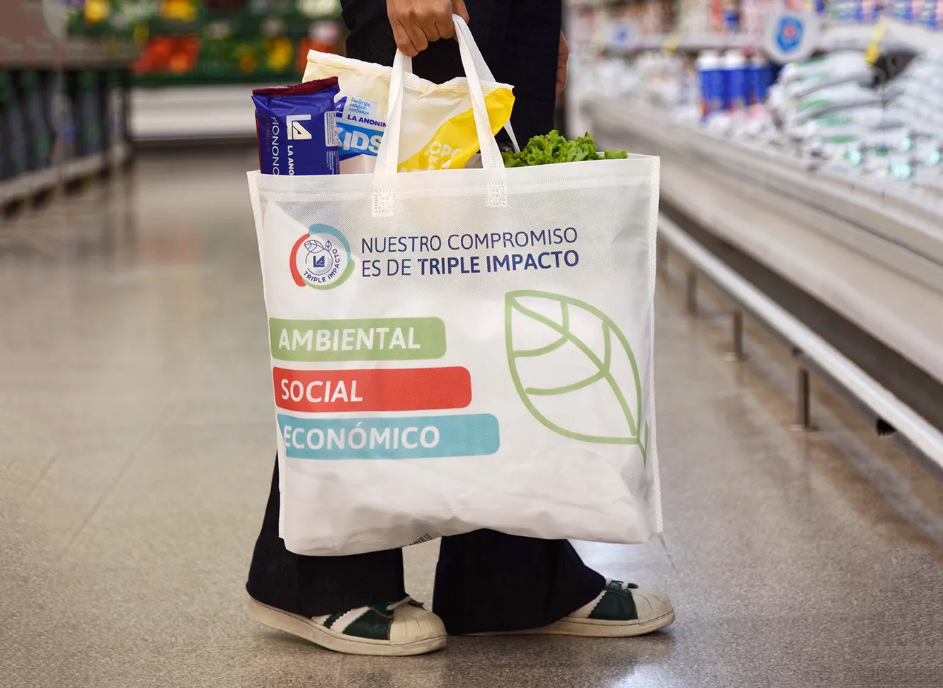 Bolsa triple impacto