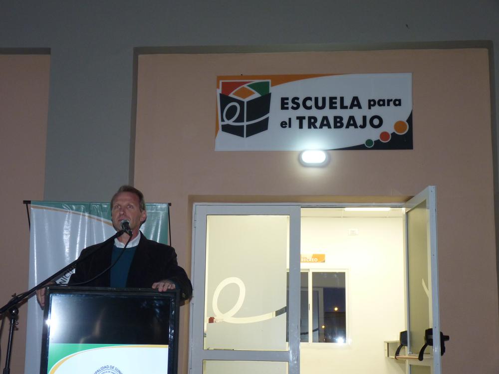 INAUGURACIÓN ESCUELA TRABAJO