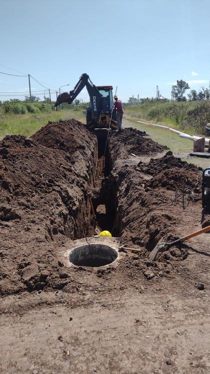 Inicio obras cloacas 2