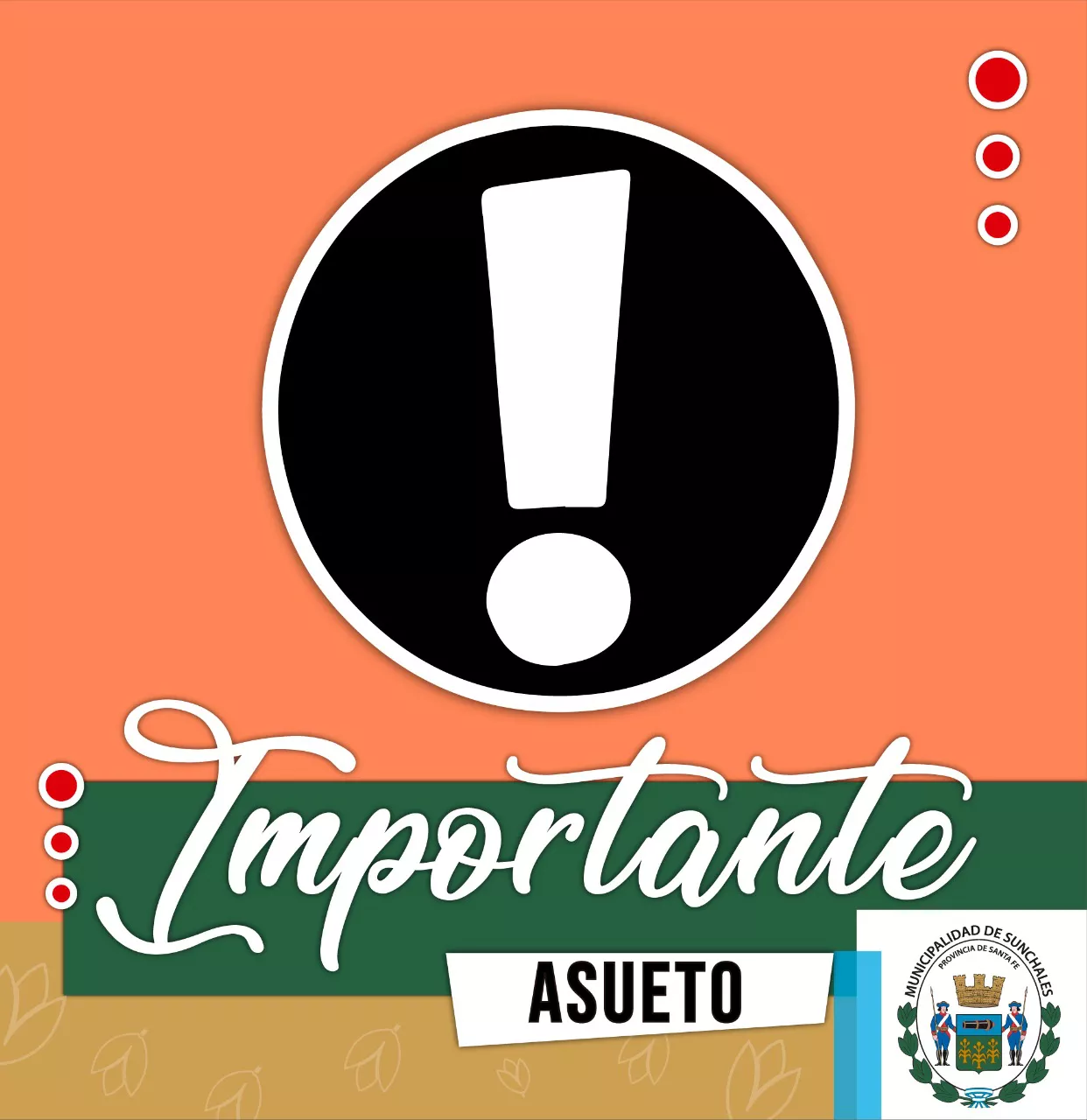 Importante asueto