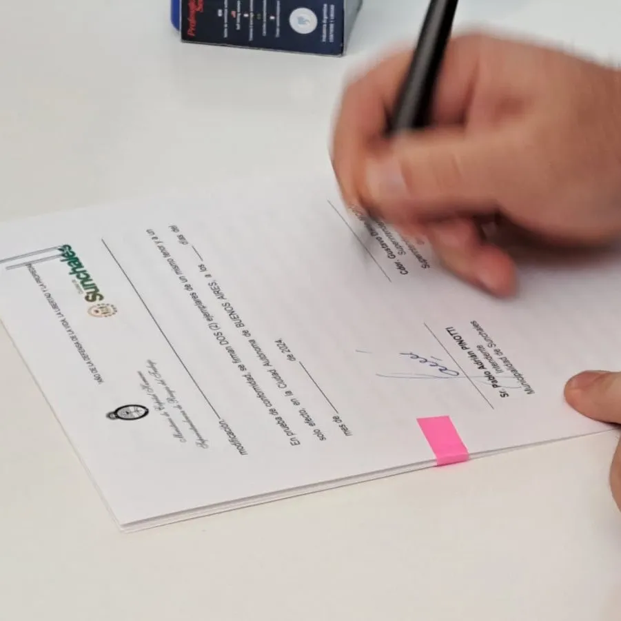 Firma convenio SRT 2