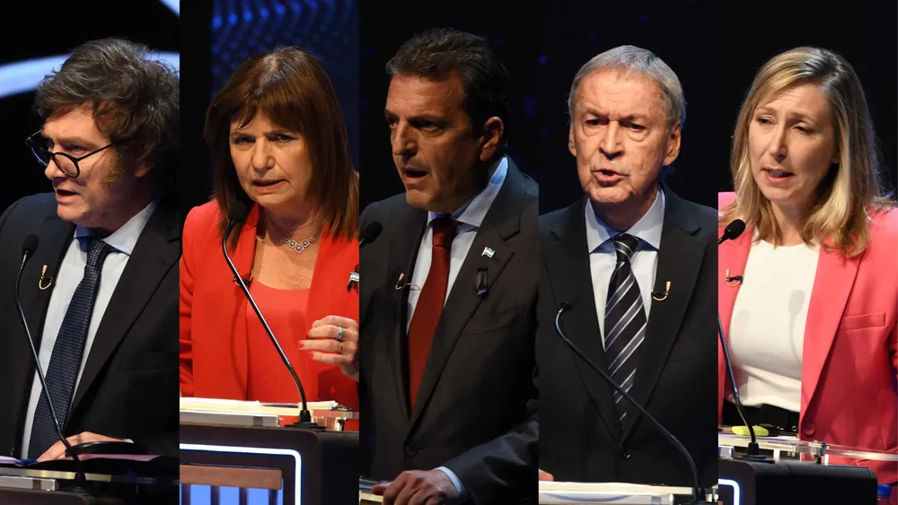 5 candidatos presidenciales