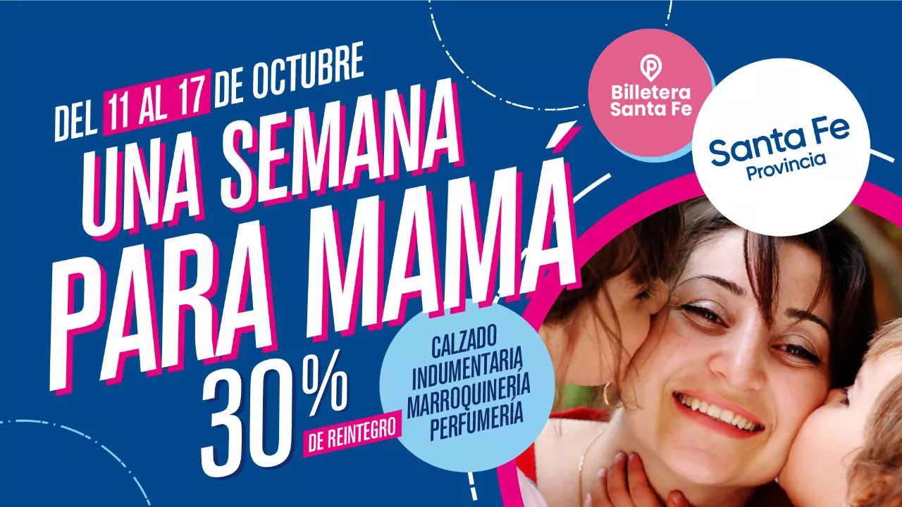 billetera santa fe dia madre