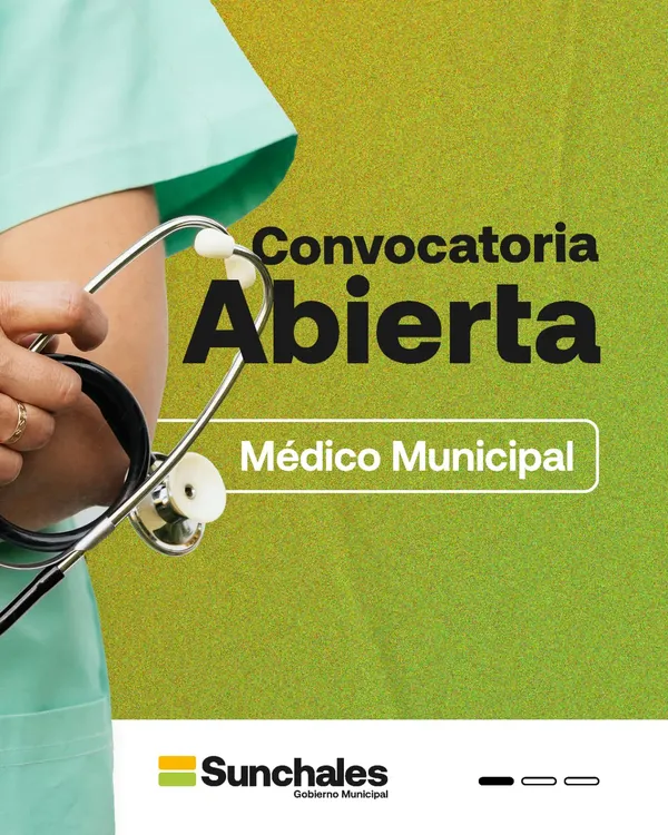 Convocatoria medico municipal