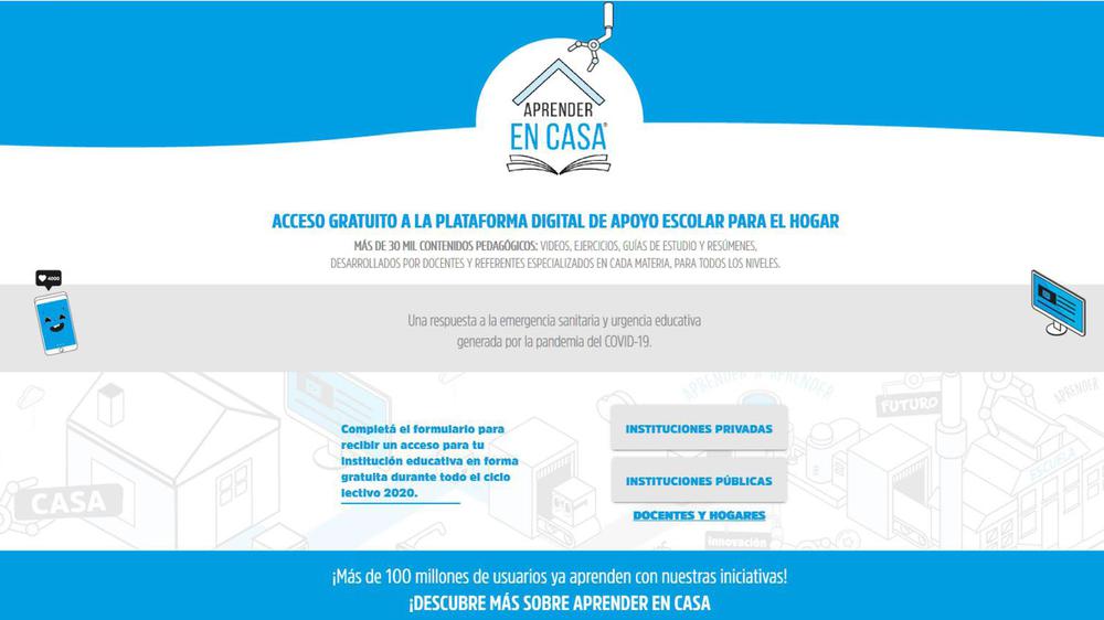 aprender en casa