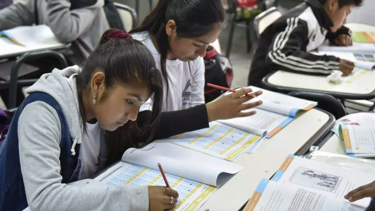 Alumnos en escuelas