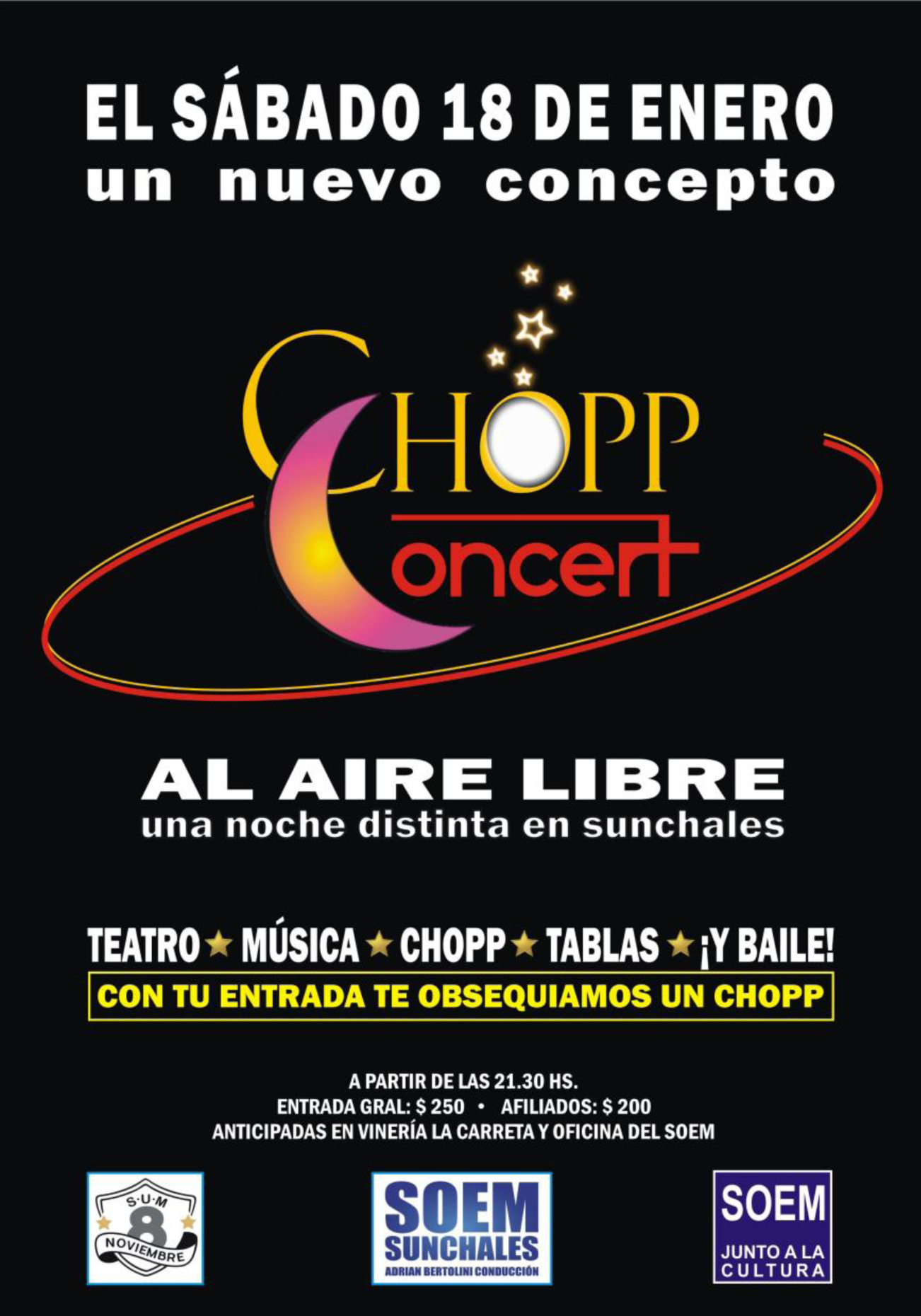 NOCHE DE CHOPP CONCERT
