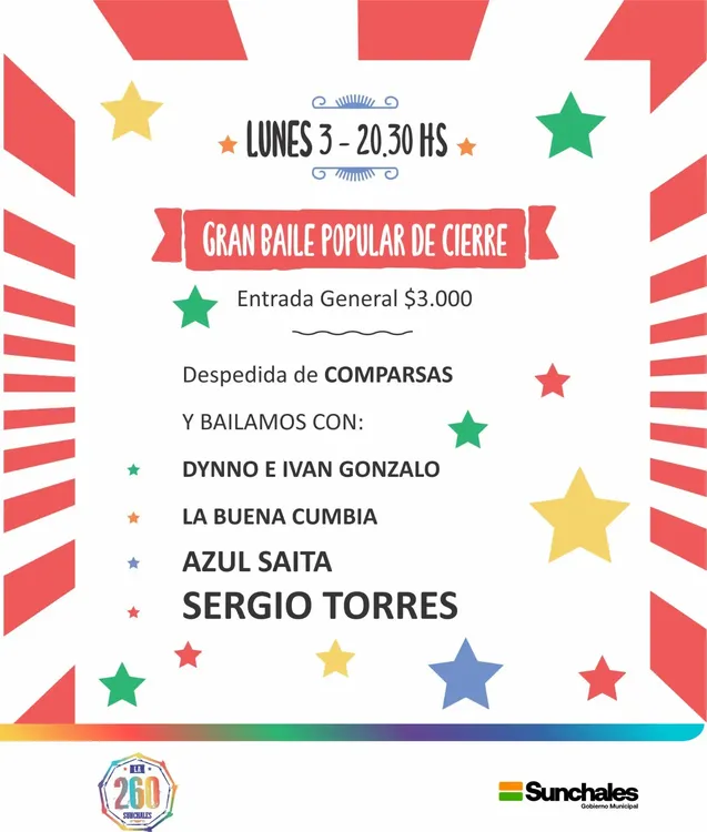 Carnaval - Lunes 3