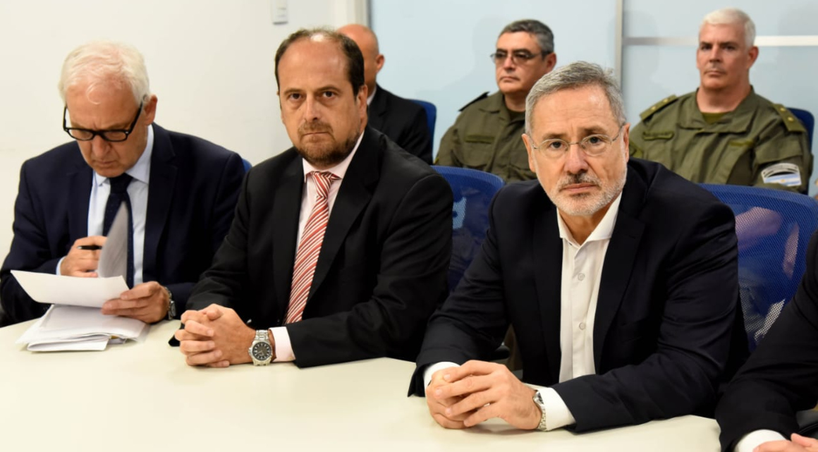 Sain con funcionarios nacionales