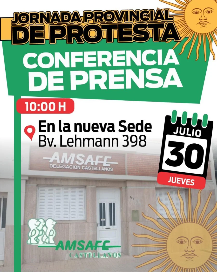 Protesta Amsafe 30-7-26