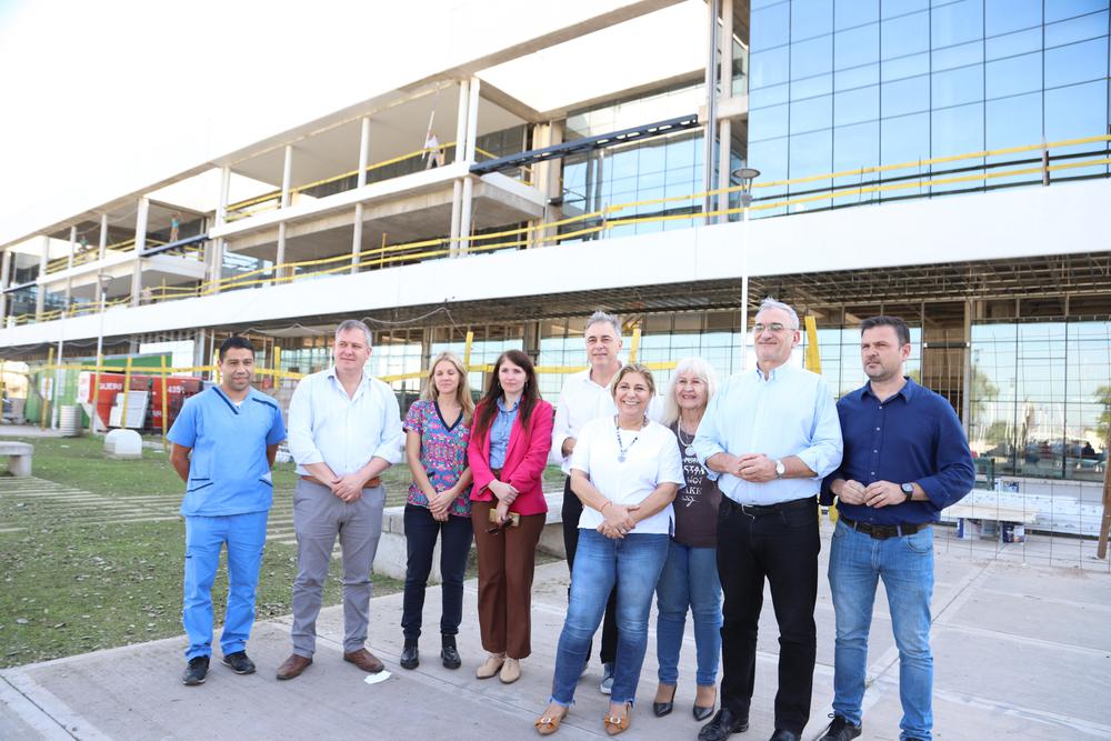 Recorrida nuevo hospital regional