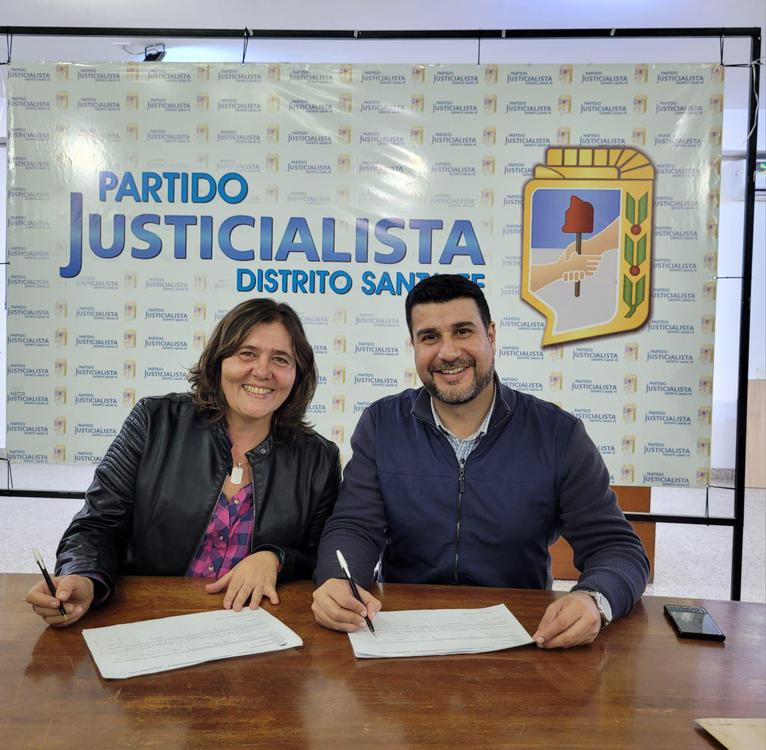 Marcos Cleri y Alejandra Obeid