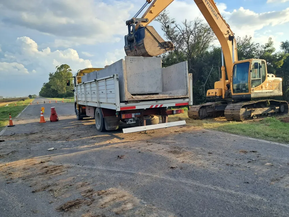 Reparacion alcantarilla R34