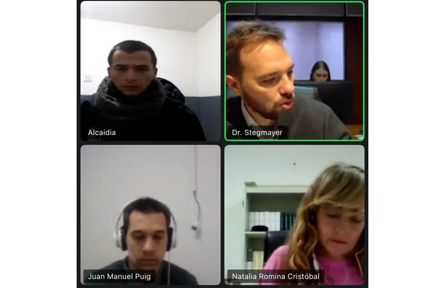 Audiencia extorsionador Humberto