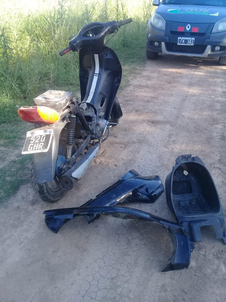 moto corven robada 1