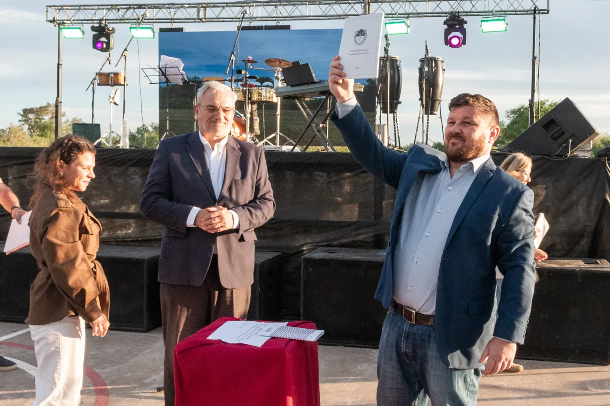 Acto 139 años Sunchales - Jura constitucion Pinotti