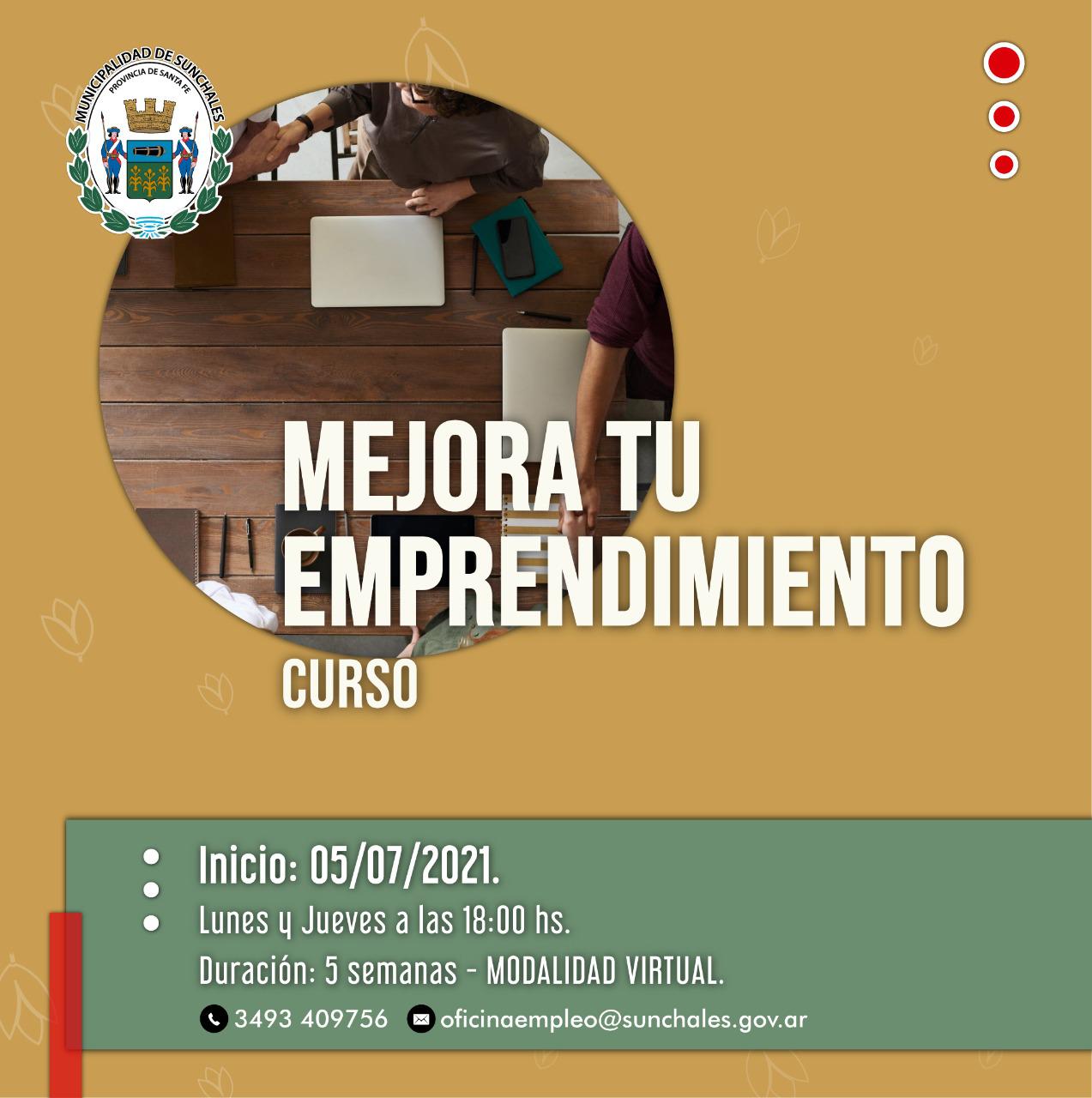 Curso mejora tu emprendimiento