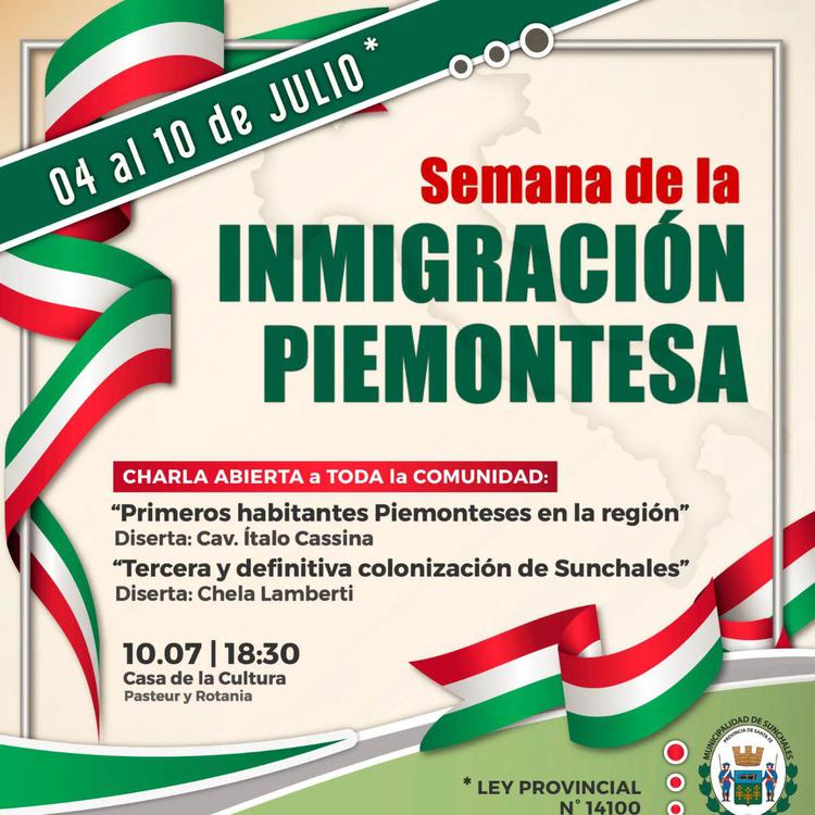 Charla sobre piemonteses