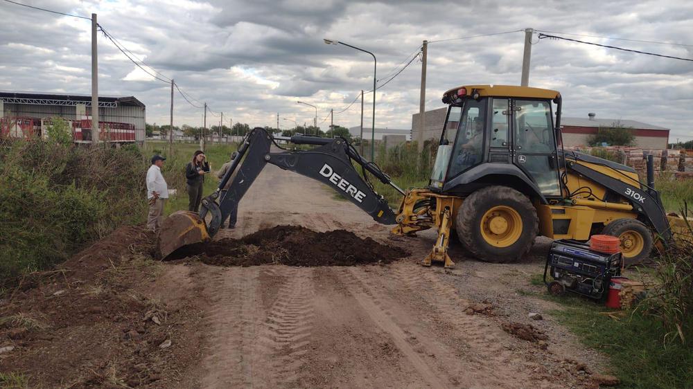 Inicio obras cloacas 1