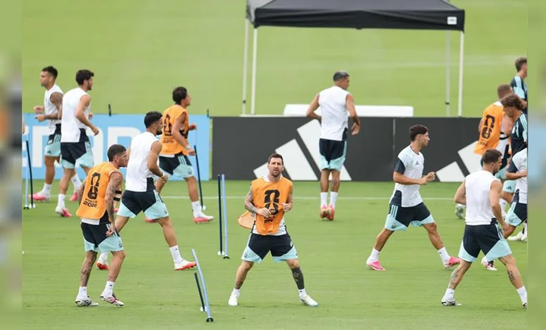 Seleccion argentina entrenamiento