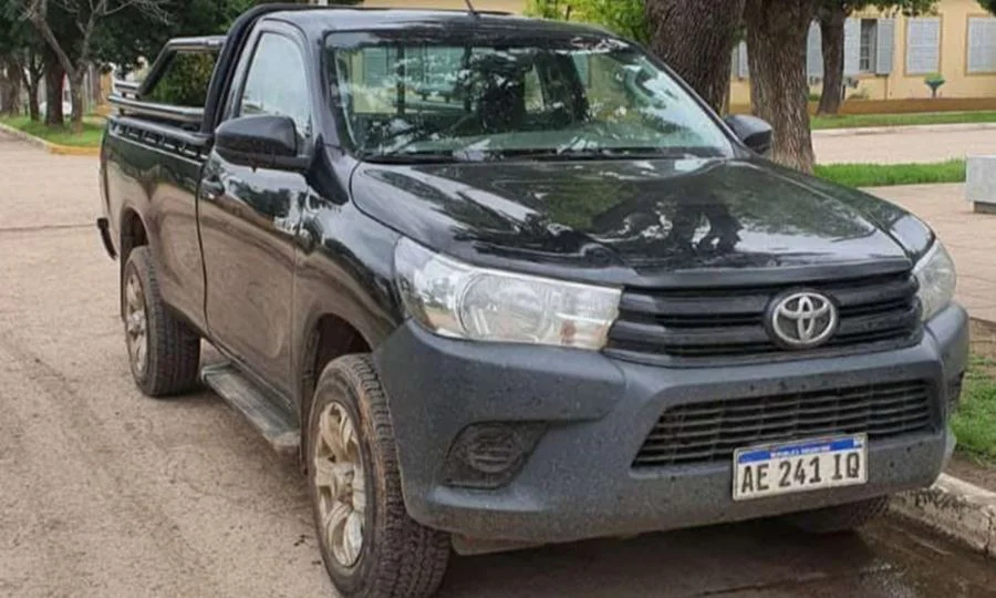 camioneta robada en Aldao