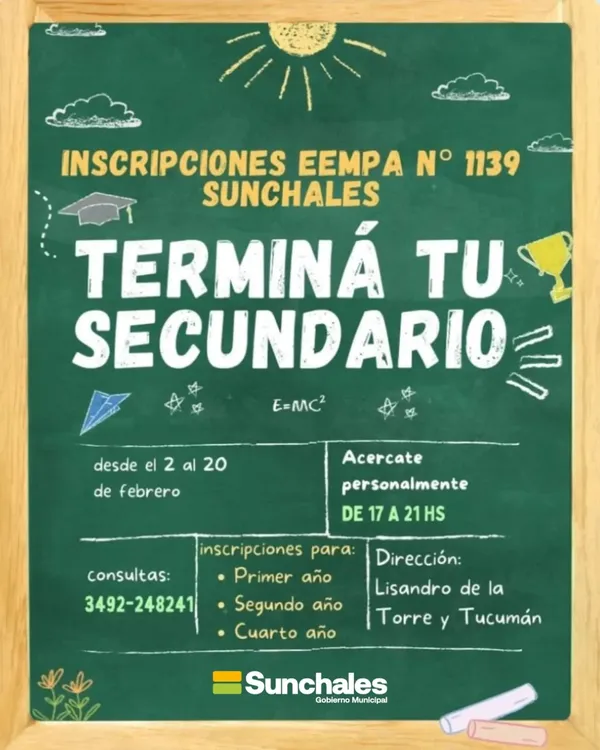 Termina tu secundario