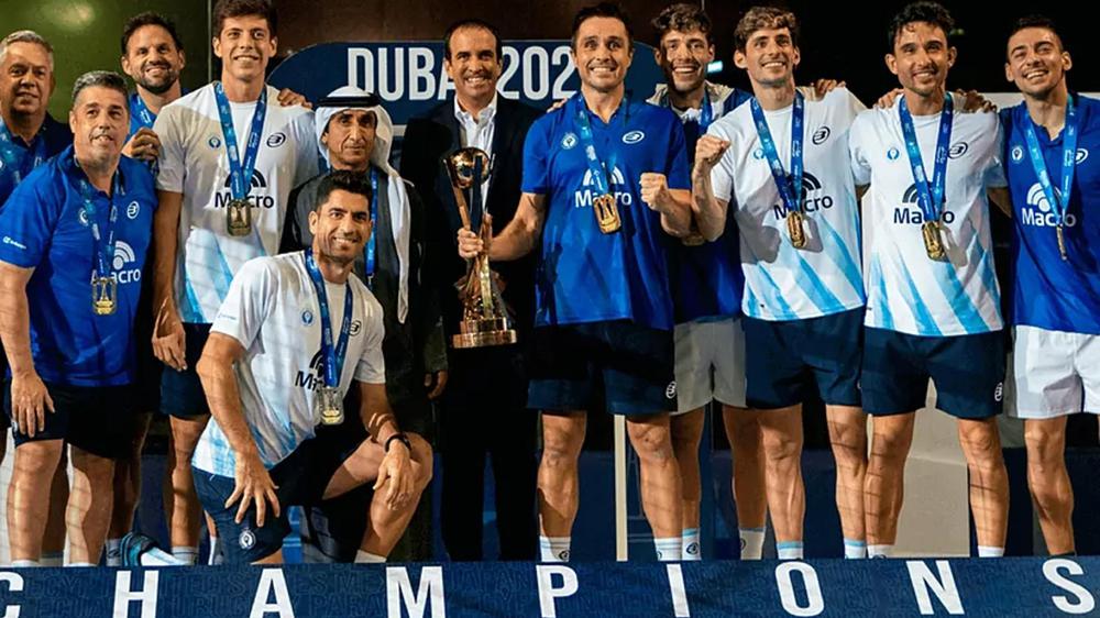 Argentina campeon mundial de padel 2
