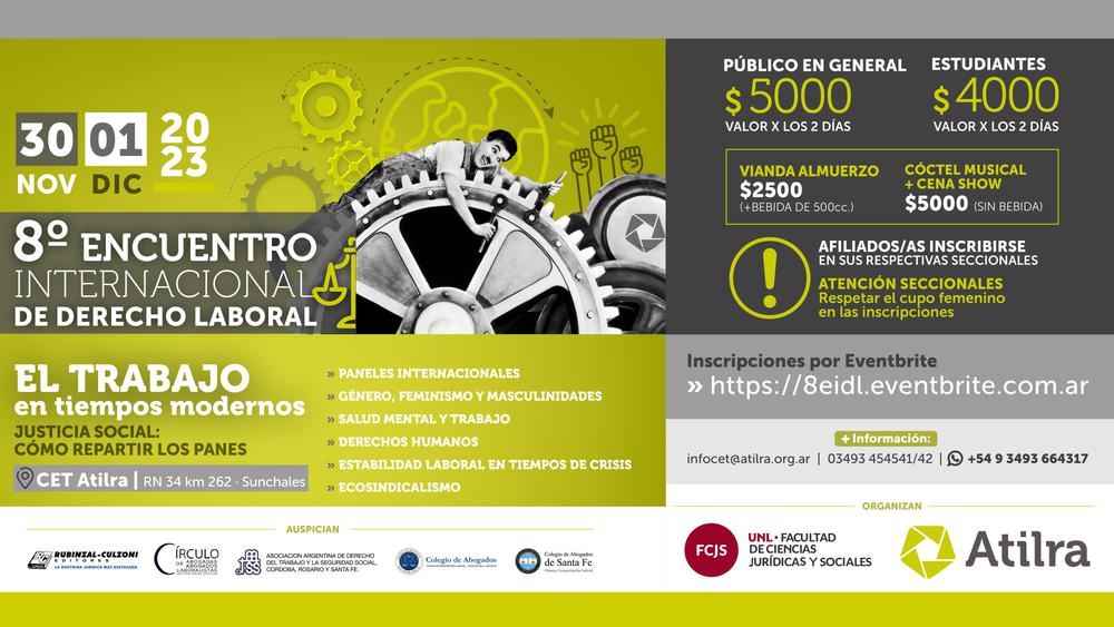 8 encuentro internacional derecho laboral