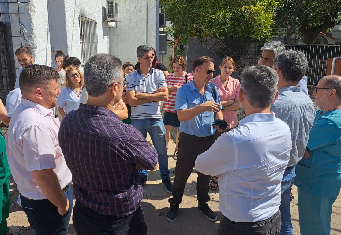 Visita de Ministro Lisandro Enrico