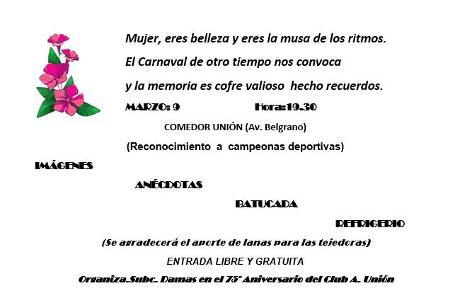 Invitacion damas albiverdes