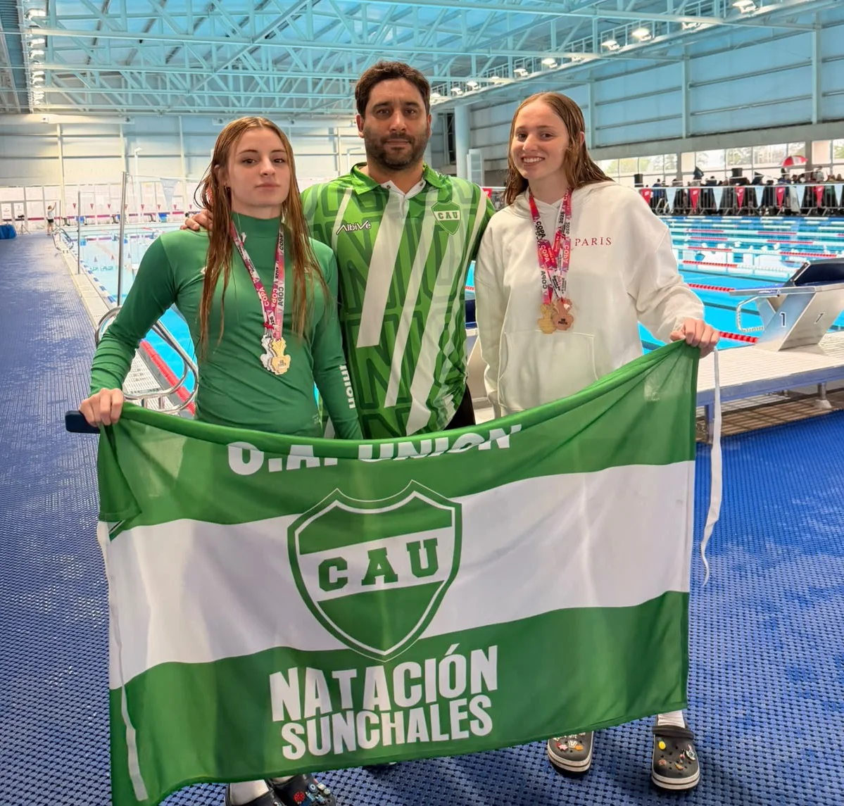 Esmeralda Fler y Agustina Periotti participaron en la Gran Final de la copa Santa Fe 2