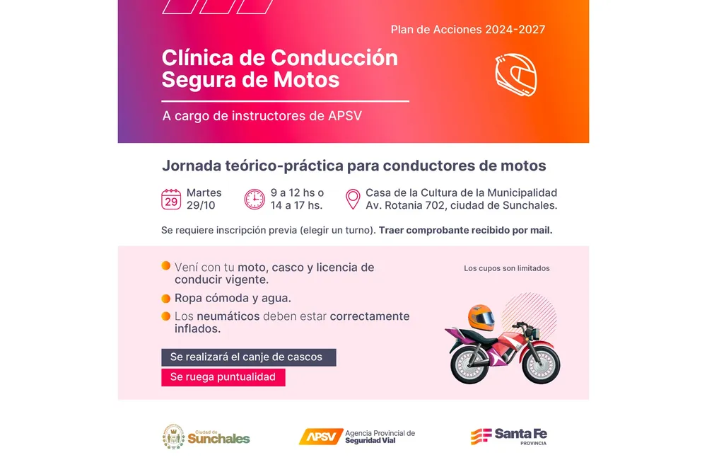 Clinica conduccion motos