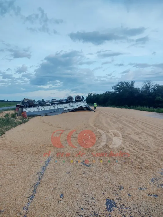 Vuelco camion - 19-2-26