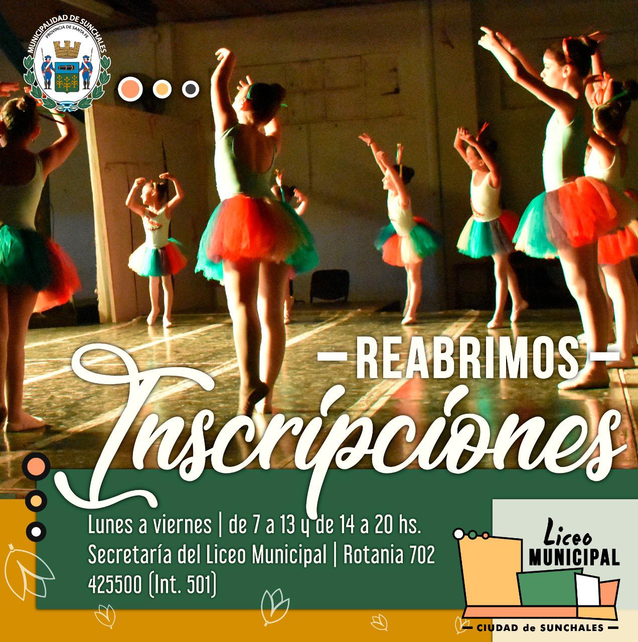reapertura inscripciones