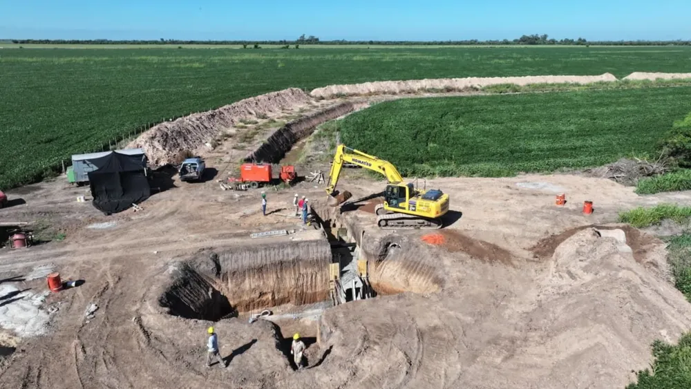 Obras en Bajo Peretti 1