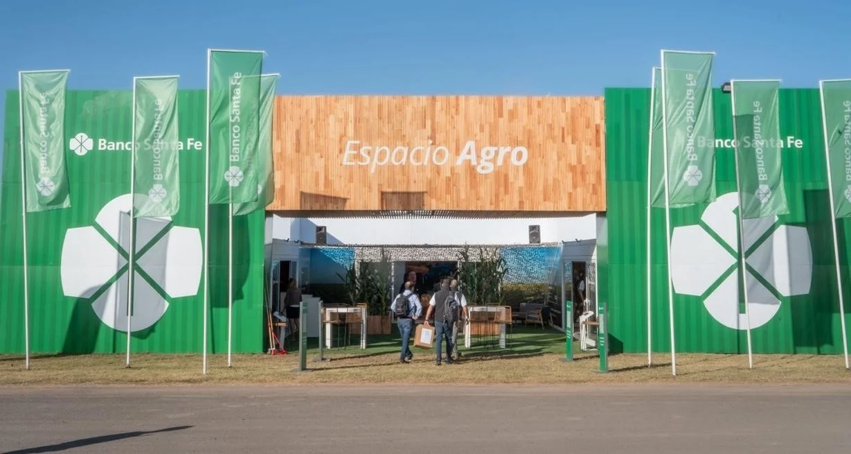 Expoagro - stand Banco Santa Fe