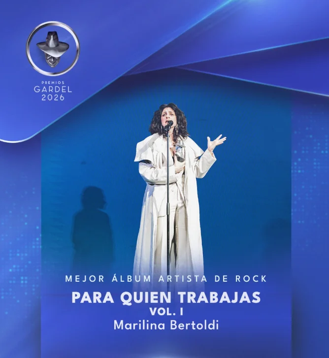 Marilina Bertoldi - Premios Gardel