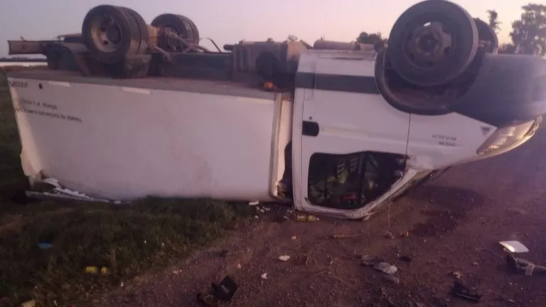 Vuelco en Ruta 34 - 30-4-25