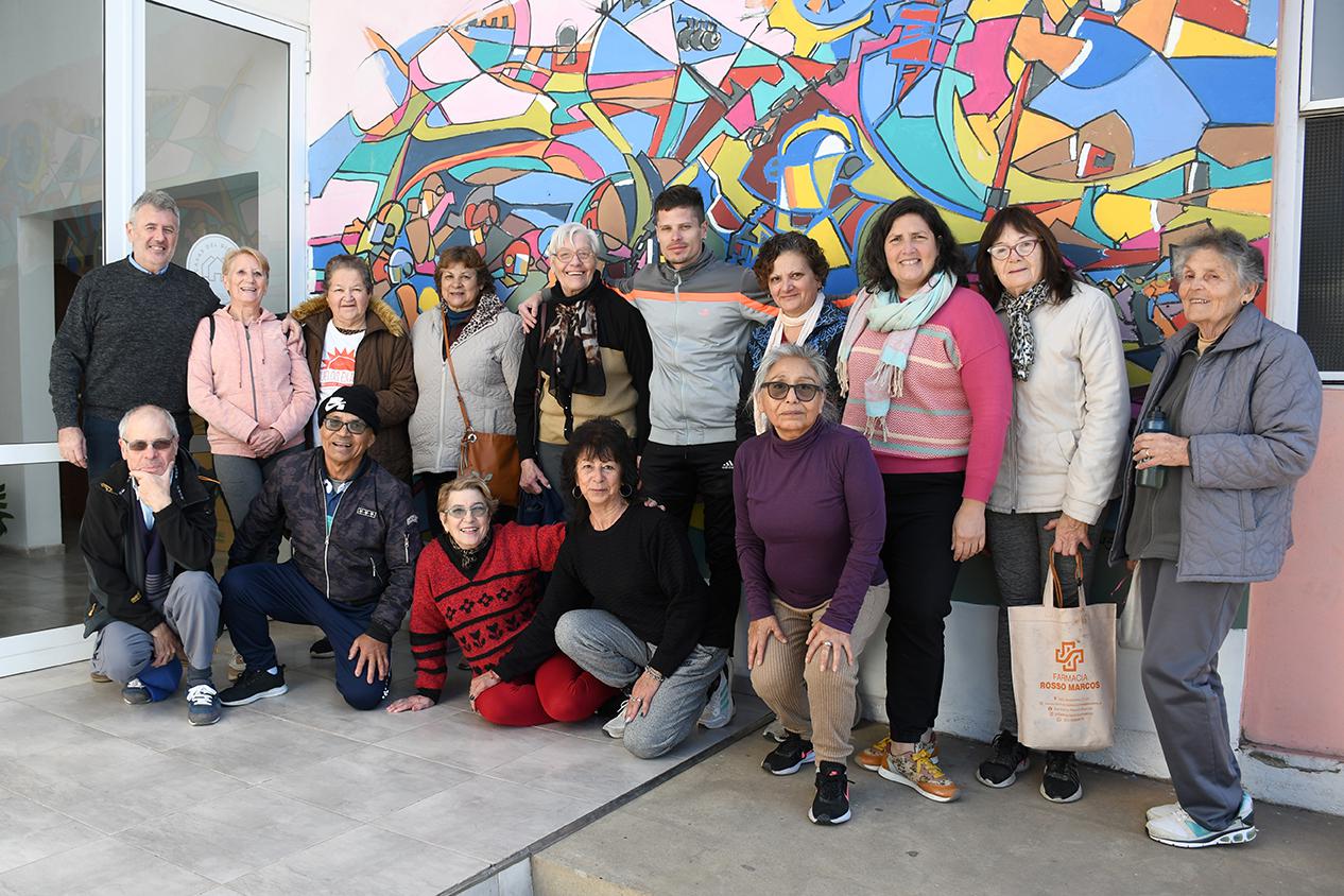 Grupo de adultos mayores