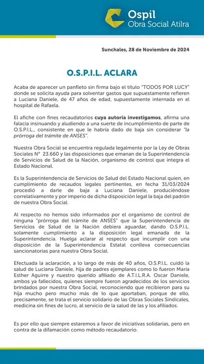 Ospil aclara