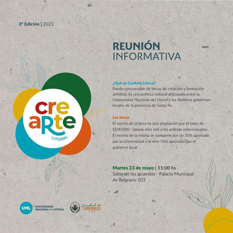 Convocatoria Crearte 1