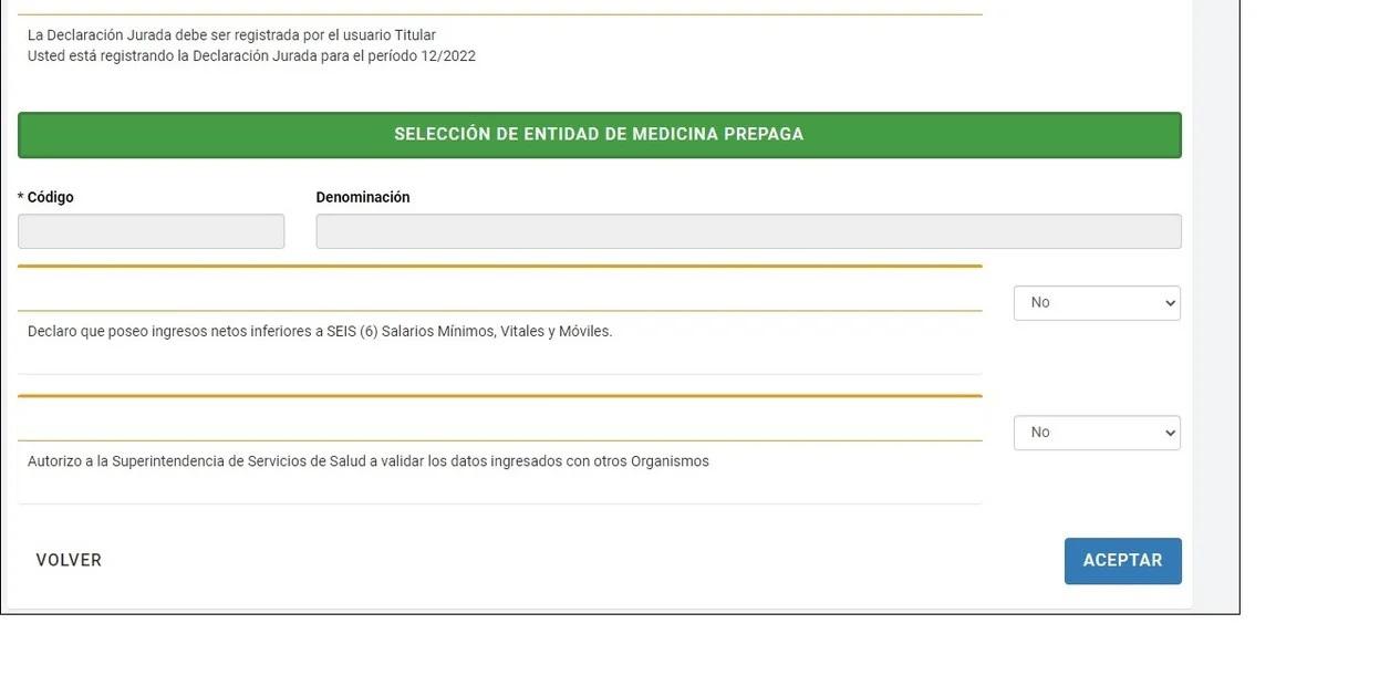 Formulario prepaga