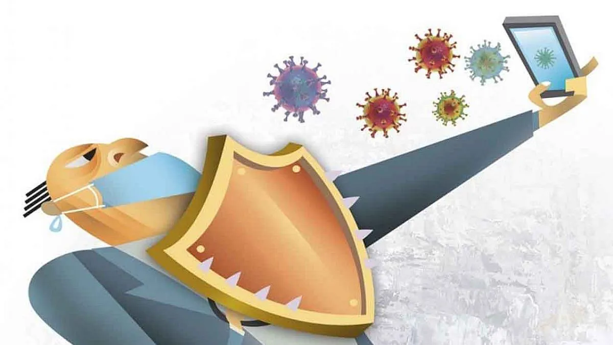 coronavirus caricatura