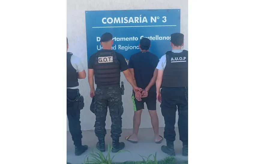 Detenido por robo de garrafa 4-10-24