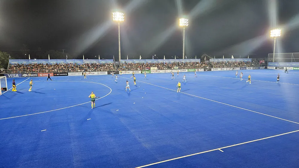 Las Leonas en acción