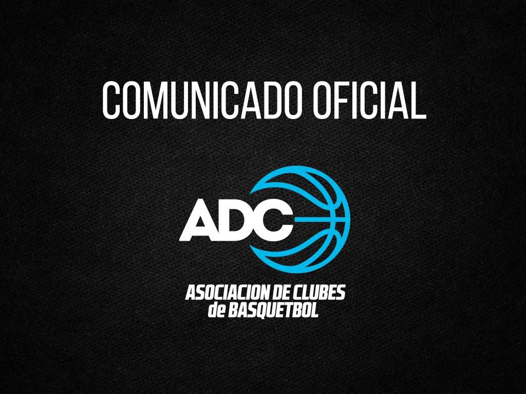 comunicado oficial ADC