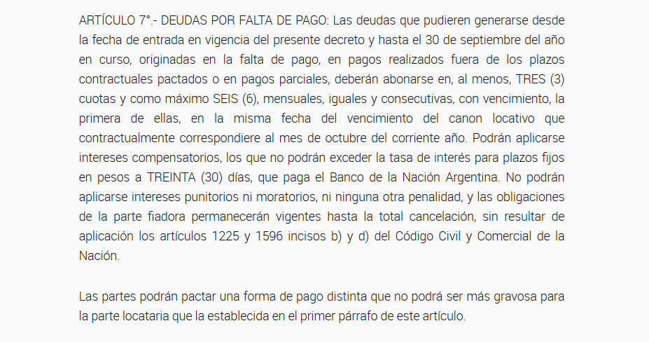 BOLETIN OFICIAL REPUBLICA ARGENTINA - EMERGENCIA PÚBLICA - Decreto 320 2020